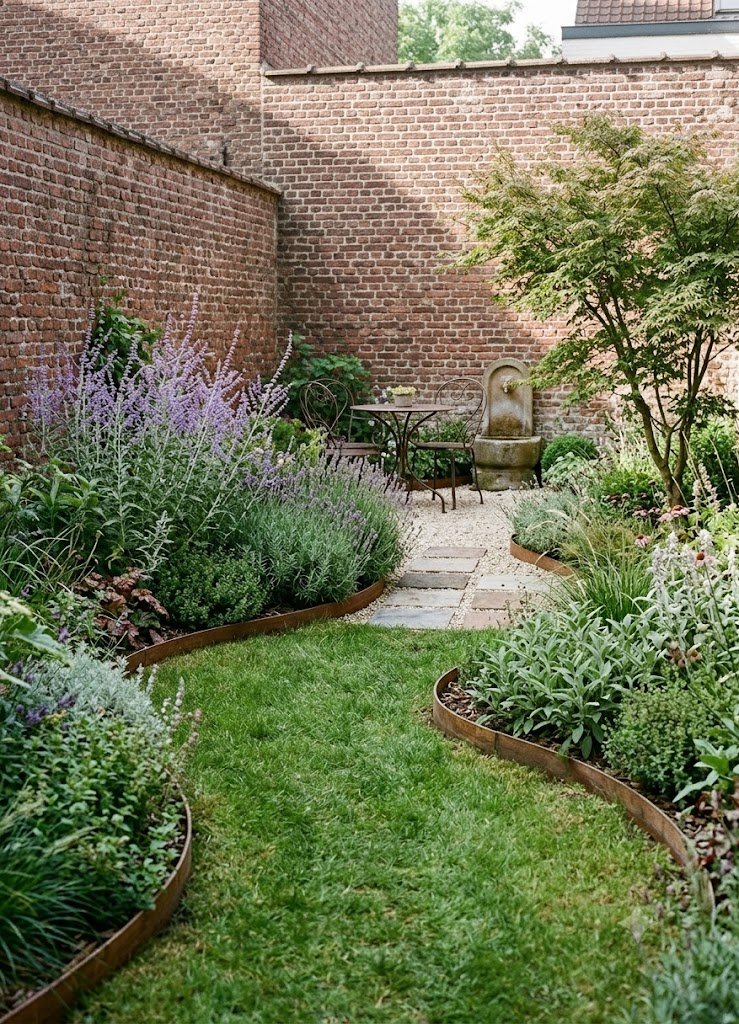 un jardin luxuriant